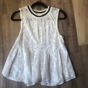 Free people lace blouse